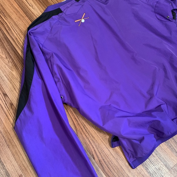 Tonix Pullove Windbreaker Purple Tribe Baseball XL - Picture 6 of 9